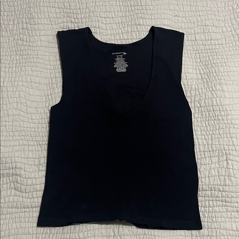 Free People Black Tank Top